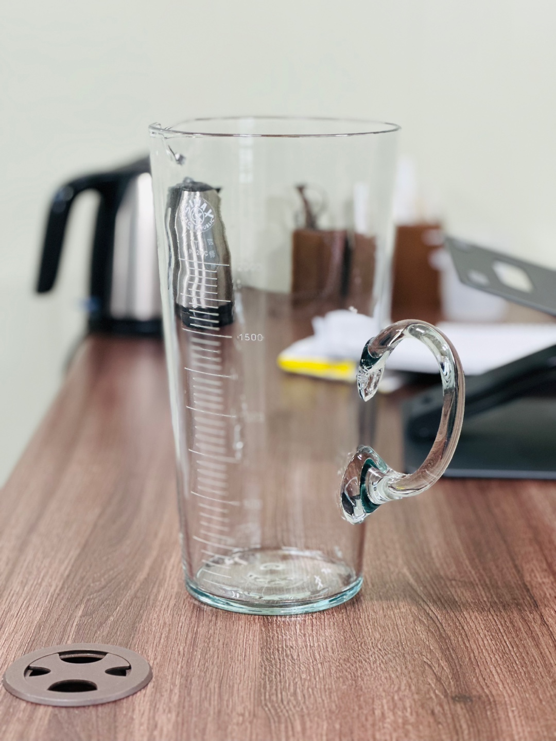 핸들부 단형 실린더 Low Form Cylinder with Handle, Simax® (2L)