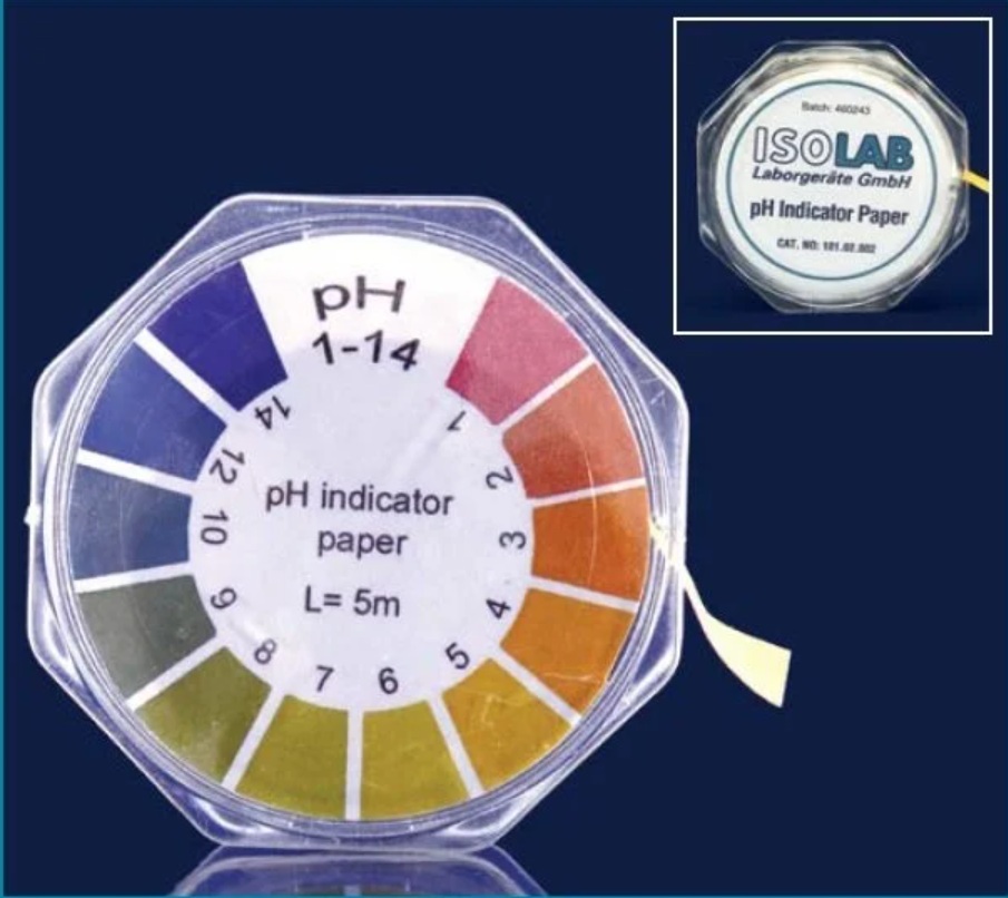 독일 ISOLAB PH 페이퍼 pH PAPER - “universal” - “roll”(101.02.002)