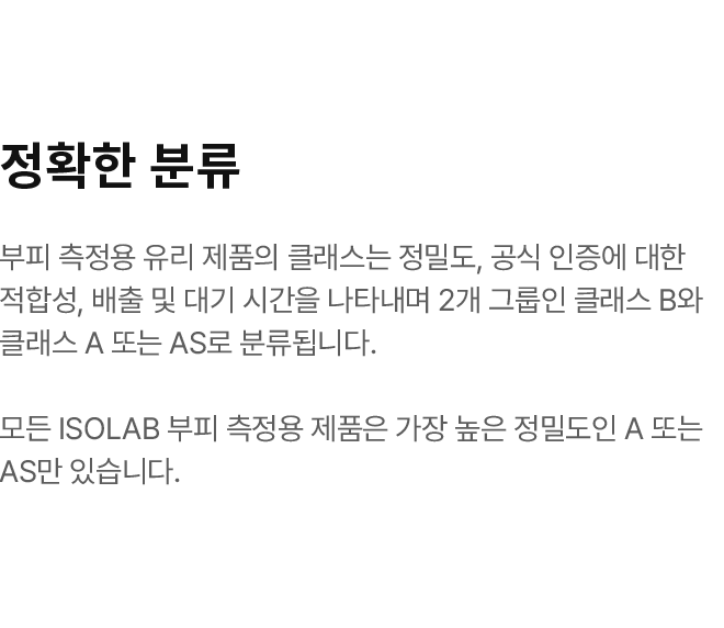 생산 및 기술 / 정확한 분류