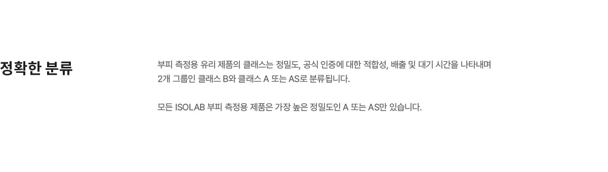 생산 및 기술 / 정확한 분류